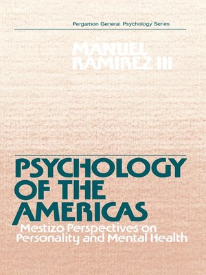 cover image of Psychology of the Americas